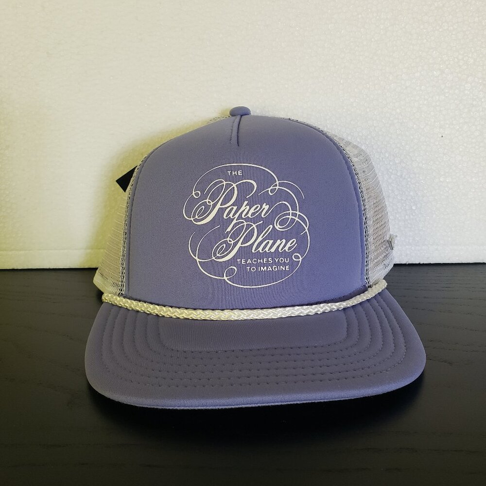 Paper Planes Script Trucker Hat